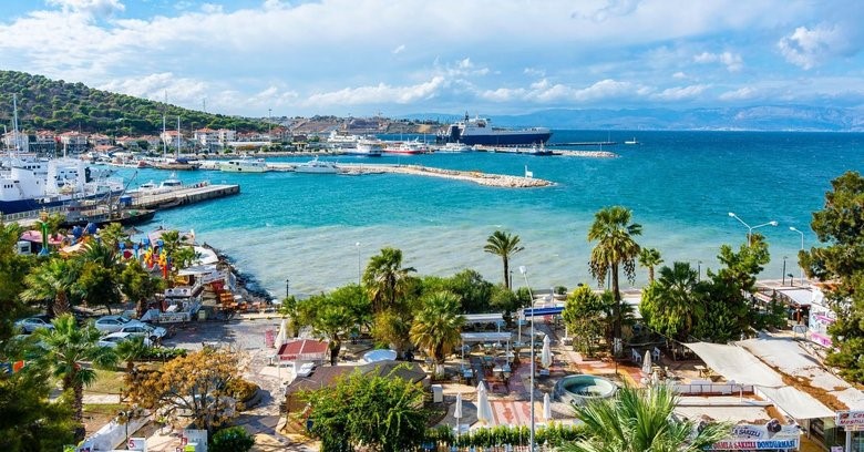 Cesme peninsula home to a number of scenic beaches and diving sites